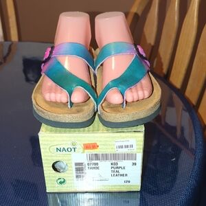 Naot Women's Sandals - Purple and Teal